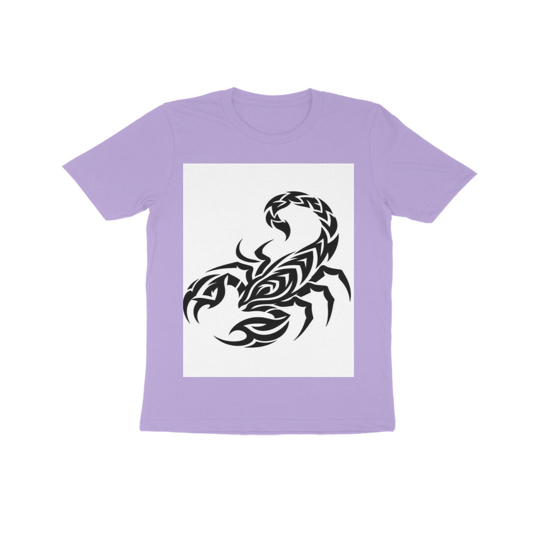 Front View - Scorpio Rising — Kids Tee Iris Lavender