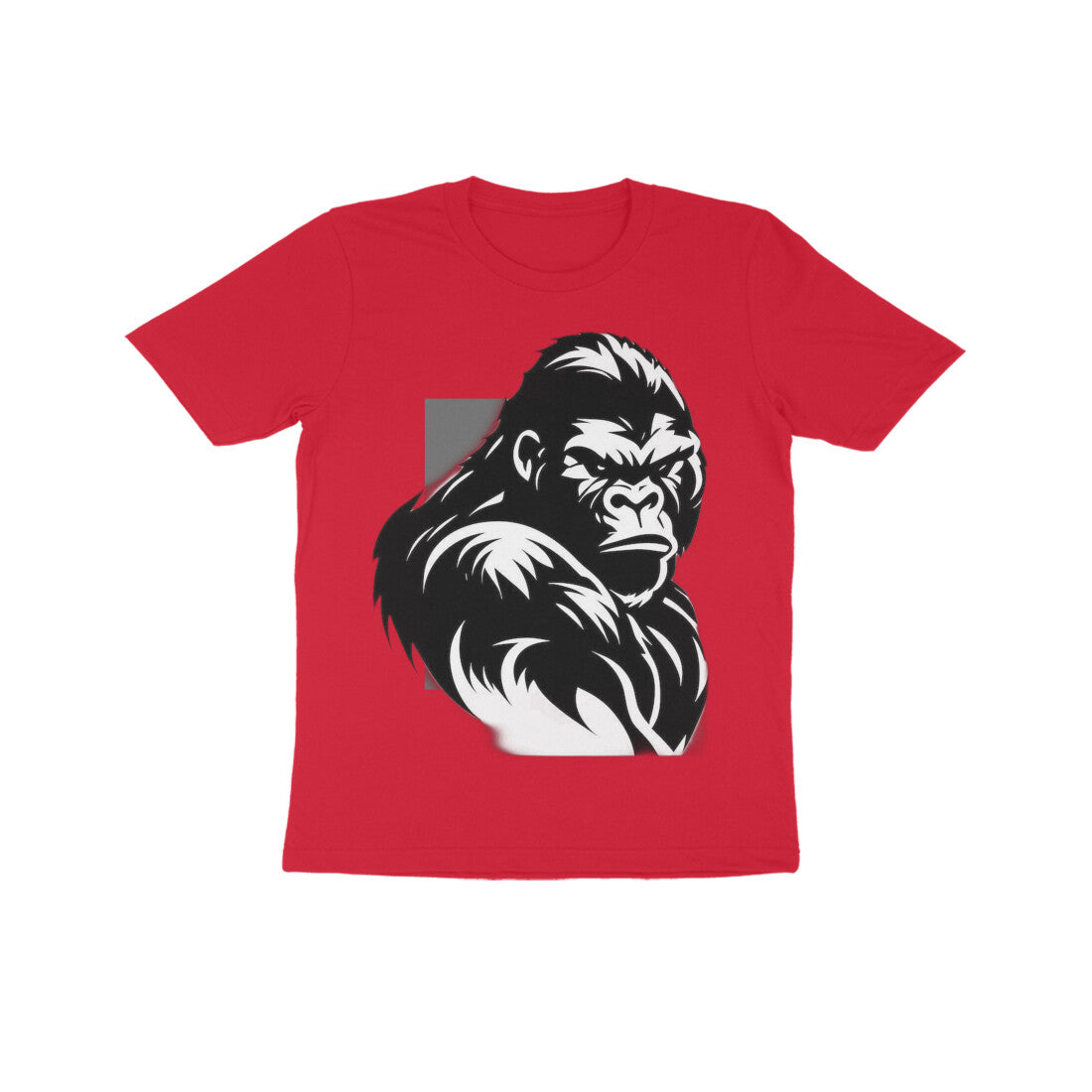 Front View - Beast Mode — Kids Tee Red