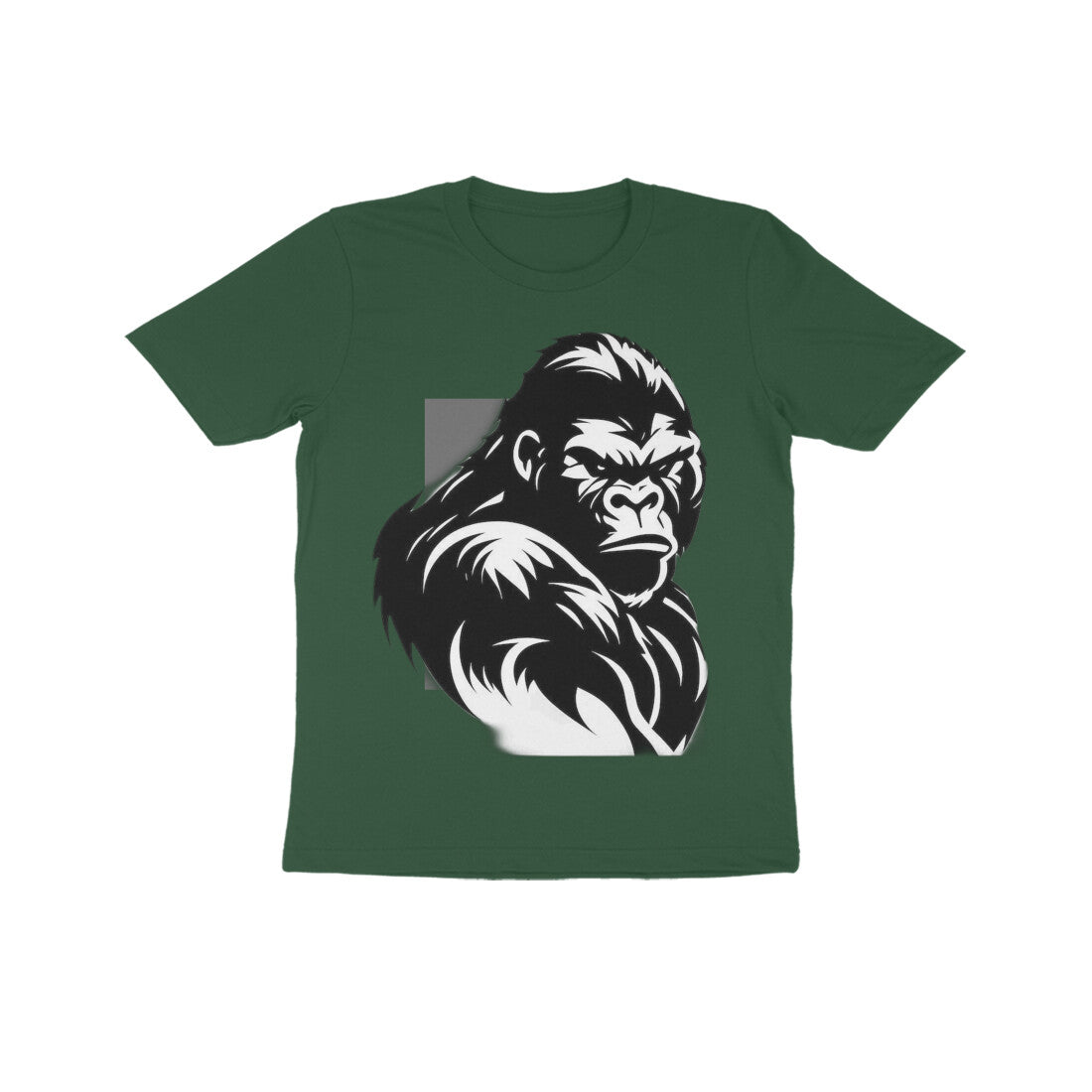 Front View - Beast Mode — Kids Tee Olive Green