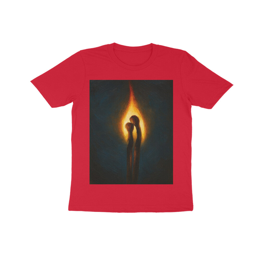Front View - Ignite — Kids Tee Red