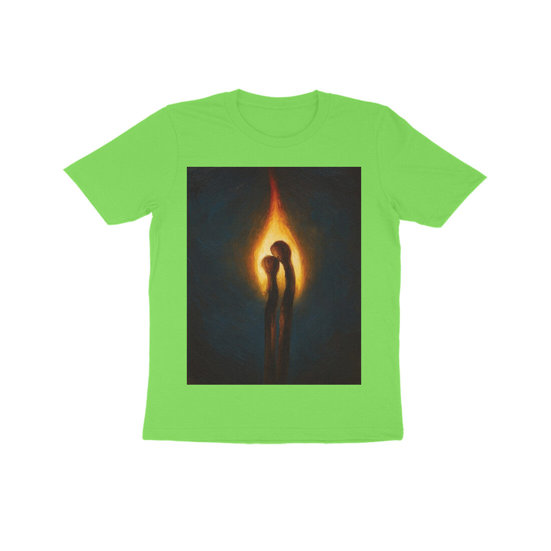 Front View - Ignite — Kids Tee Liril Green