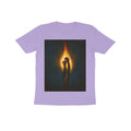 Front View - Ignite — Kids Tee Iris Lavender