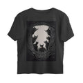 Front View - Patal Lok — Oversized Tee Black