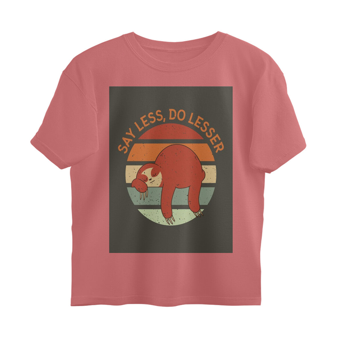 Front View - The Anti-Hustle — Oversized Tee Dusty Rose