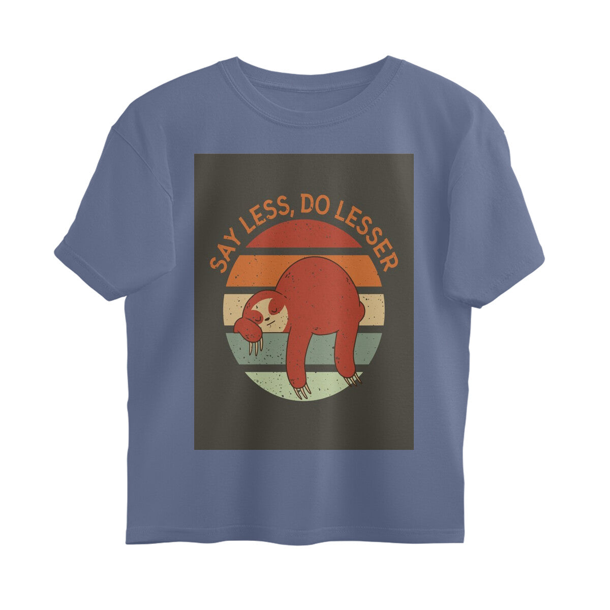 Front View - The Anti-Hustle — Oversized Tee Steel Grey