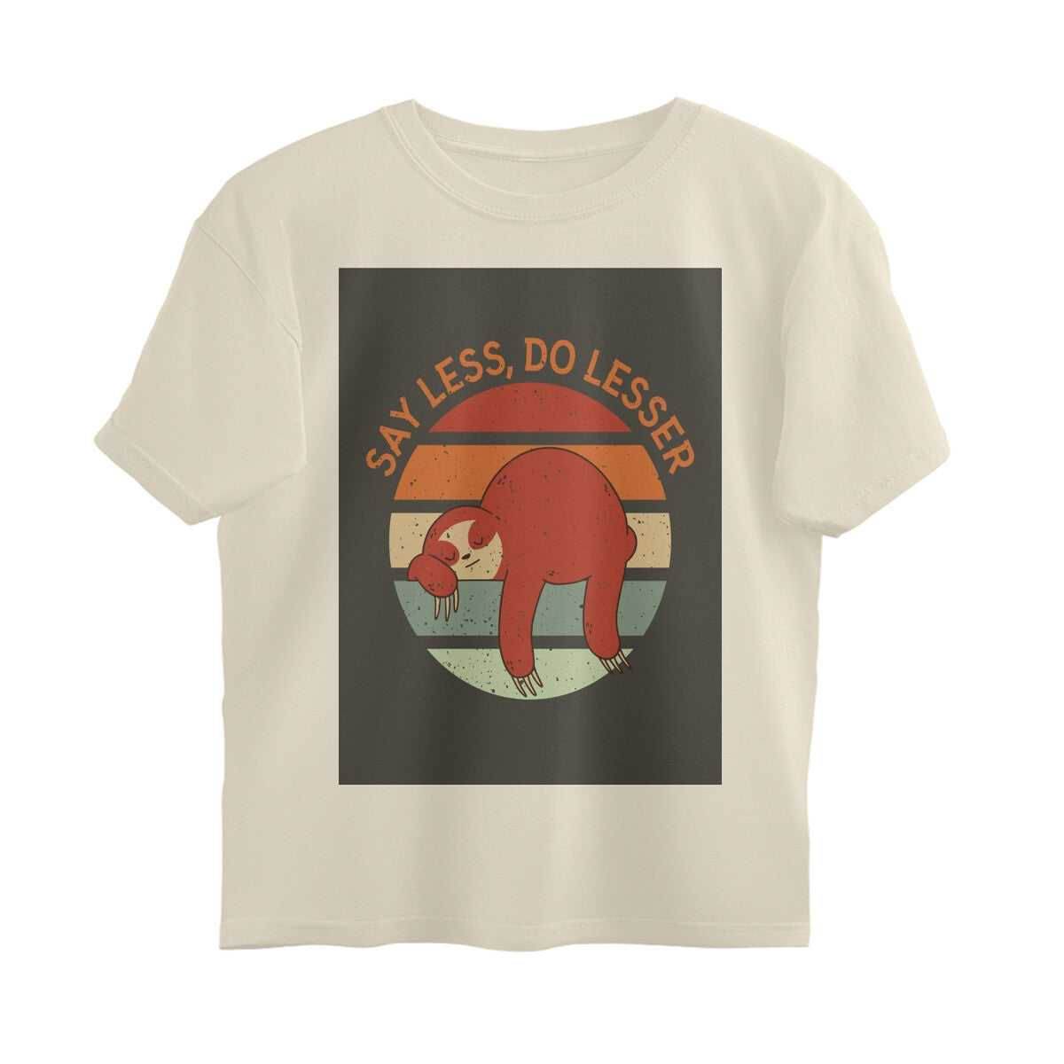 Front View - The Anti-Hustle — Oversized Tee Off White