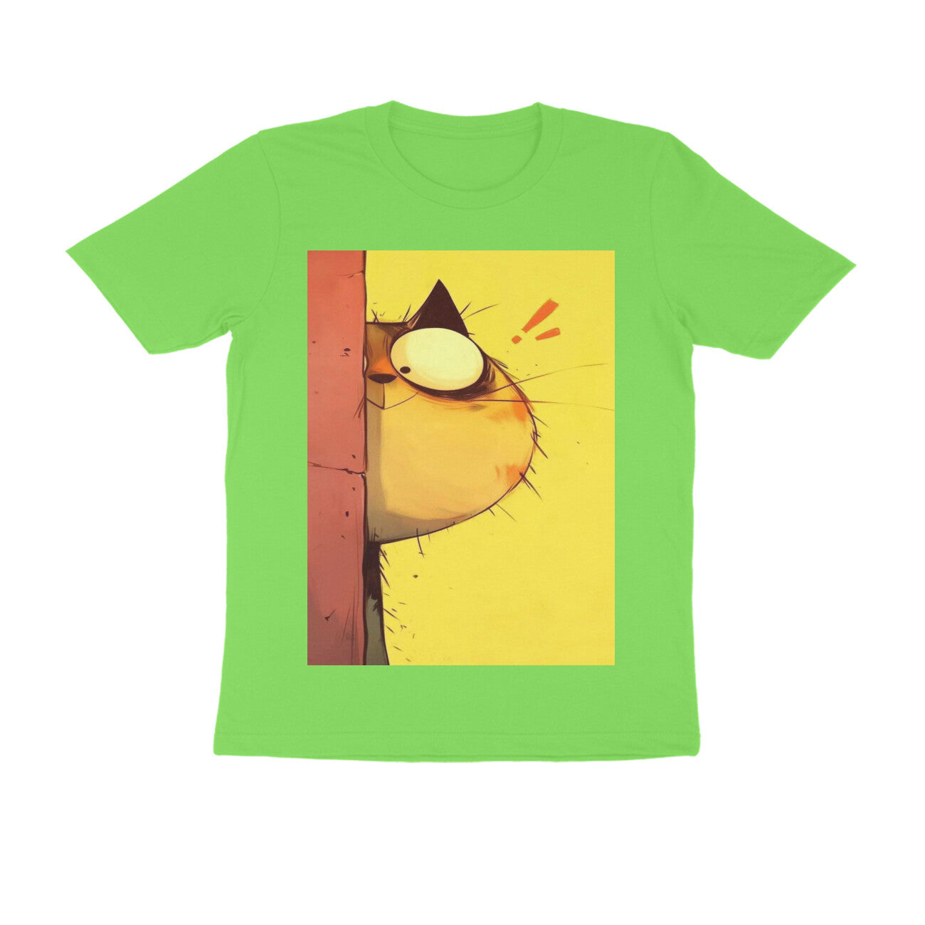 Front View - The Observer — Regular Fit Tee Liril Green